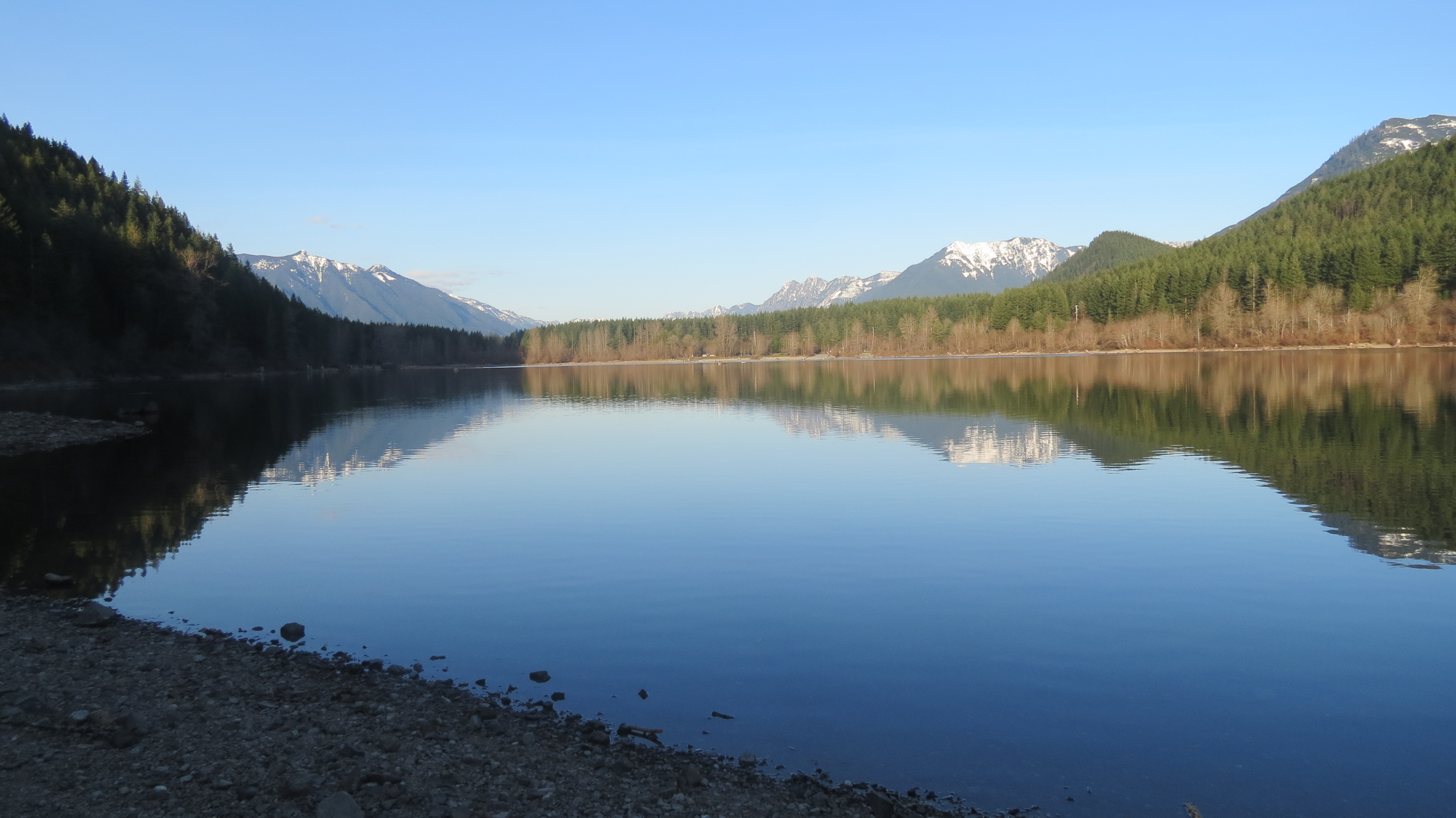 Lake reflection